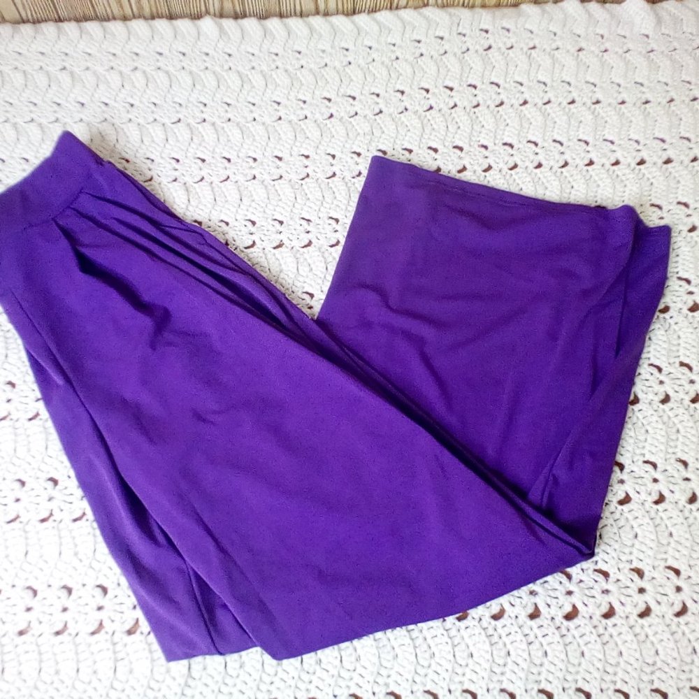 Arolina Women's Stretchy Wide Leg Palazzo Lounge Pants Casual Comfy High Waist P - Picture 4 of 10